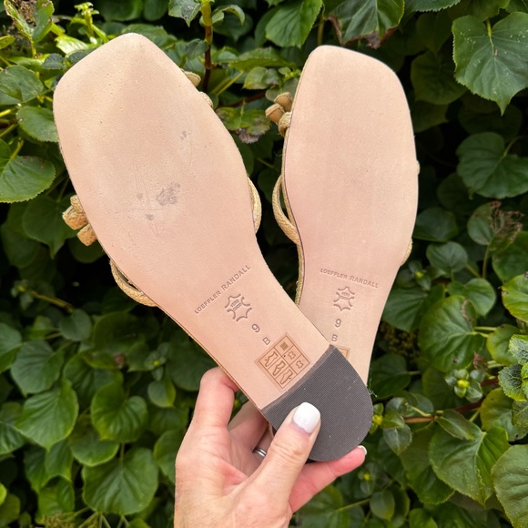 Loeffler Randall Hadley Natural Bow Sandal - Picture 10 of 14